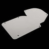 G-PLUS A/C And Heater Delete Panel C3 Compatible with 1968-1982 Corvette Silver