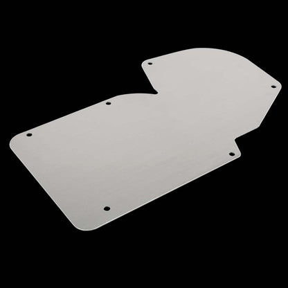 G-PLUS A/C And Heater Delete Panel C3 Compatible with 1968-1982 Corvette Silver