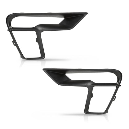 G-PLUS Pair Front Fog Light Cover Lamp Bezel, Compatible with Ford Explorer 2018 2019, LH Driver & RH Passenger Side 2PCS, FO1039181, FO1038181