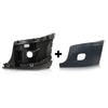 G-PLUS Left Dirver Side Bumper Reinforcement & Cover w/Fog Hole Compatible with Freightliner Cascadia 2008-2017 2127301002 2127301006 2128619002 2127300004