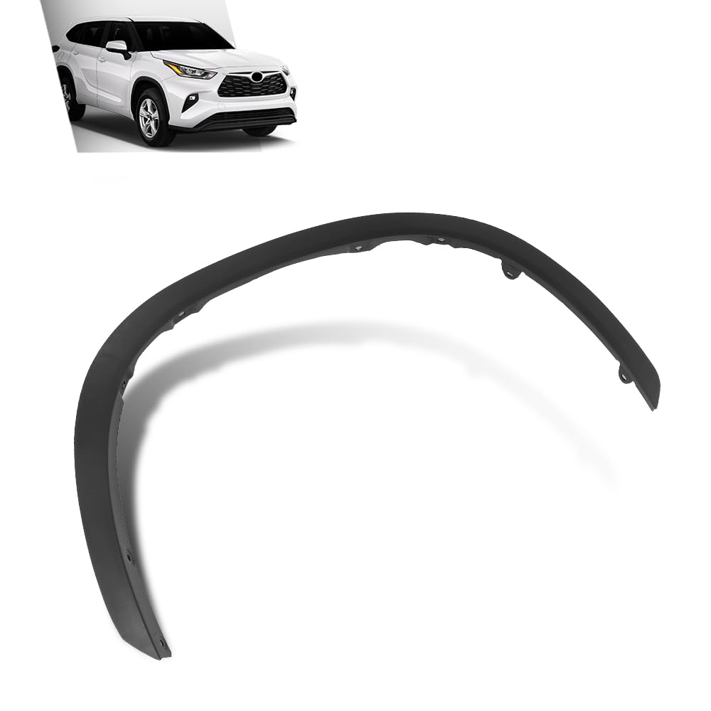 G-PLUS Fender Flare Front Right Side Compatible with Toyota Highlander 2020-2022 750850E040