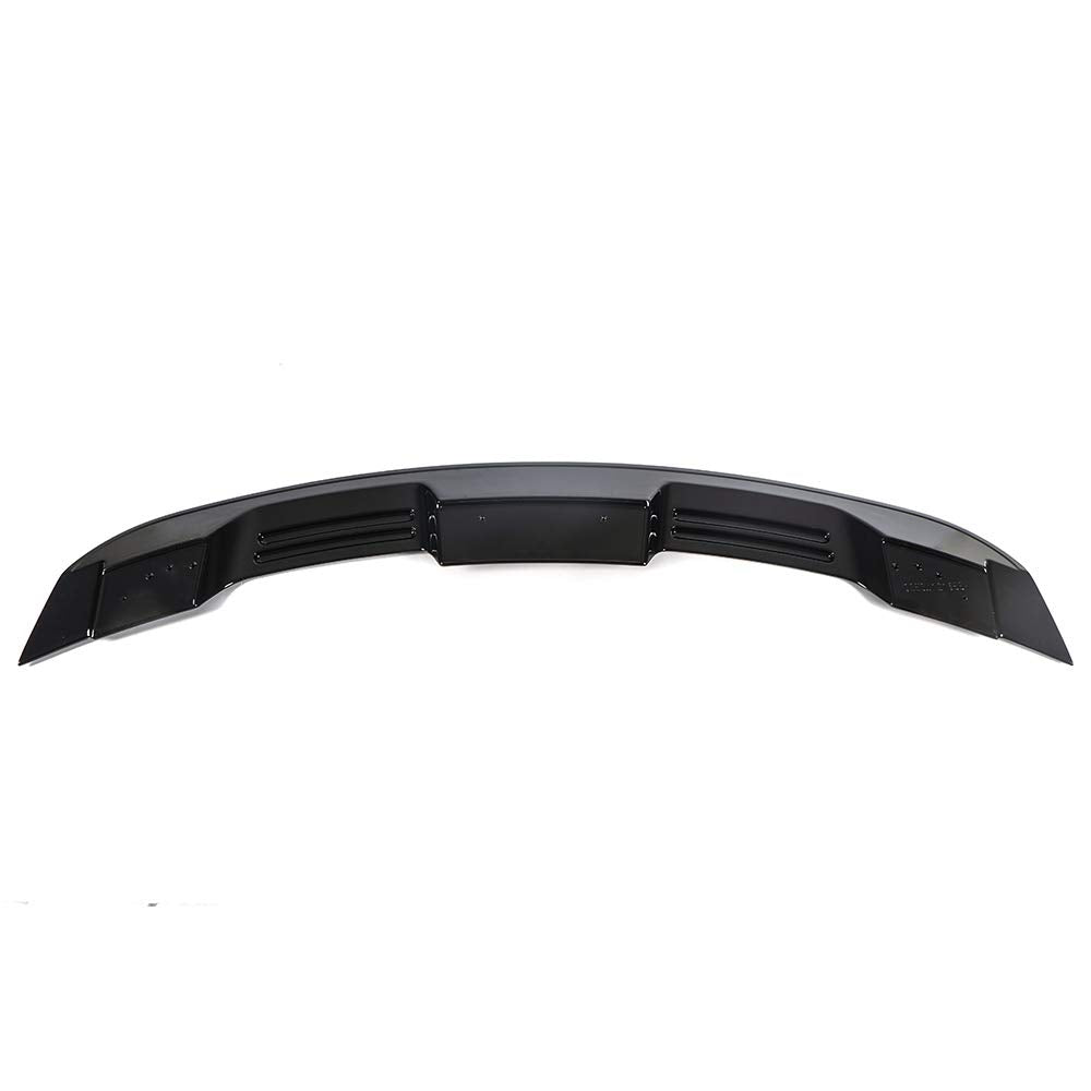 Rear Spoiler Wing Compatible for Ford Mustang Coupe 2015-2020 GT500 Style Gloss Black