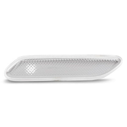 G-PLUS Front Right Turn Signal Light Side Marker Light, Compatible with Mini Cooper R60 Countryman/ R61 Paceman 2011-2016, Passenger Side, White Lens, 63139802570