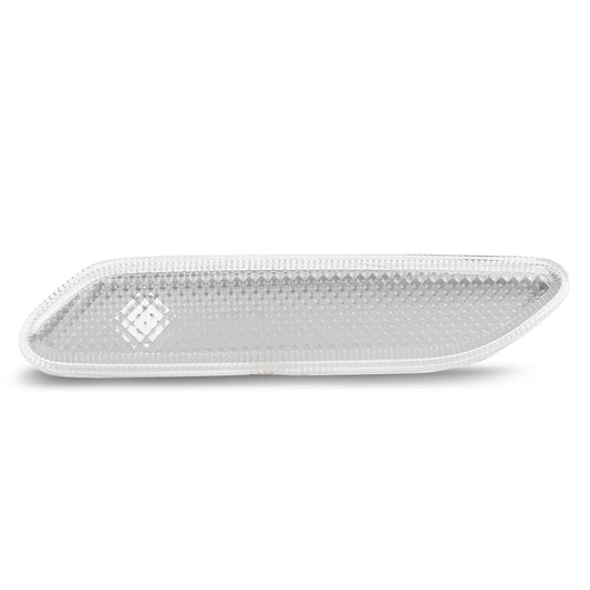 G-PLUS Front Right Turn Signal Light Side Marker Light, Compatible with Mini Cooper R60 Countryman/ R61 Paceman 2011-2016, Passenger Side, White Lens, 63139802570