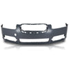 G-PLUS Front Bumper Cover Compatible with Jaguar XF Supercharged 2009-2011 w/Tow Hook Hole & Fog Light Holes & Parking Aid Sensor Holes, C2Z8838XXX, JA1000142, Black