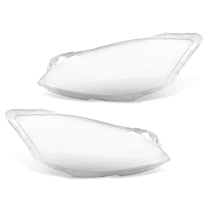 G-PLUS Headlight Lens Cover Compatible with Benz S-Class W221 2010-2013 Left & Right Front Headlamp Lens Cover Clear