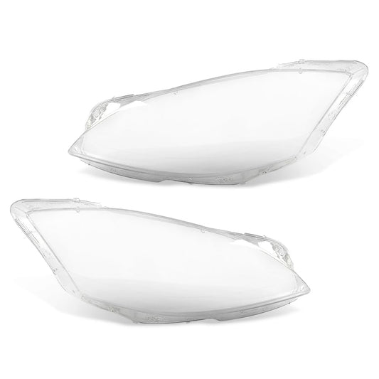 G-PLUS Headlight Lens Cover Compatible with Benz S-Class W221 2010-2013 Left & Right Front Headlamp Lens Cover Clear