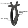 G-PLUS Wall Hanger Hook European Antler Style Wall Mount Bracket for Hanging Mounting Elk Deer Antelope Living Room Bedroom Home Decor 4PCS Black