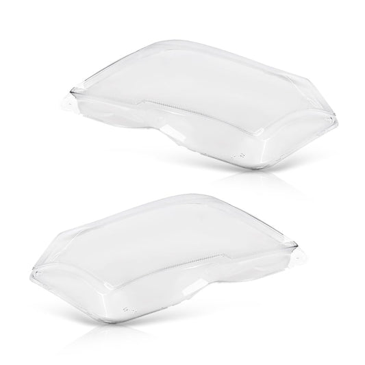 G-PLUS Headlight Lens Cover Compatible with Benz GLK Class X204 2009-2012 Left & Right Front Headlamp Lens Cover Clear
