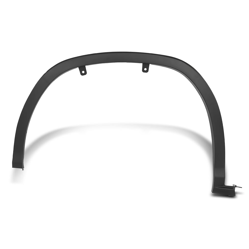 G-PLUS Fender Flare Wheel Arch Trim Molding Front LH Driver Compatible with LX RX350/RX450h (submodel: Base, F Sport) 2016-2019 756010E080, LX1291100 Black