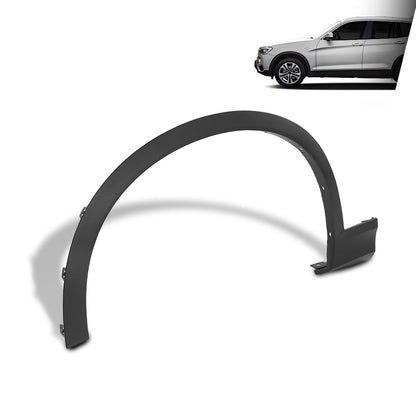 G-PLUS Front Left LH Fender Flare Wheel Opening Molding Compatible with BMW X3 2011-2017 Fit BMW X4 xDrive28i 2015-2018 / xDrive35i 2015-2016 51777210081, BM1290108 Black
