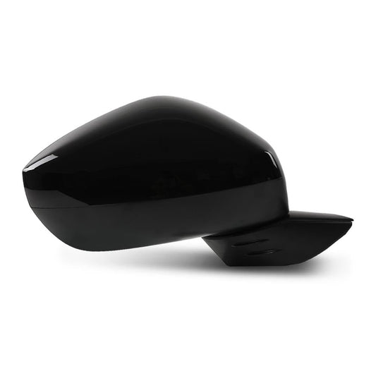 G-PLUS Power Mirror w/ 3-Pin Right Passenger Side Compatible with Honda Civic LX/Sport 2022-2023 Manual Folding 76208T20A01-PFM HO1321350 Glossy Black