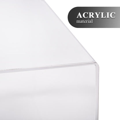 G-PLUS Clear Boxing Glove UV-Protected Display Case Acrylic Wall Mount Horizontal Show Case Display Case Full Size (Not Fit Vertical Hanging)