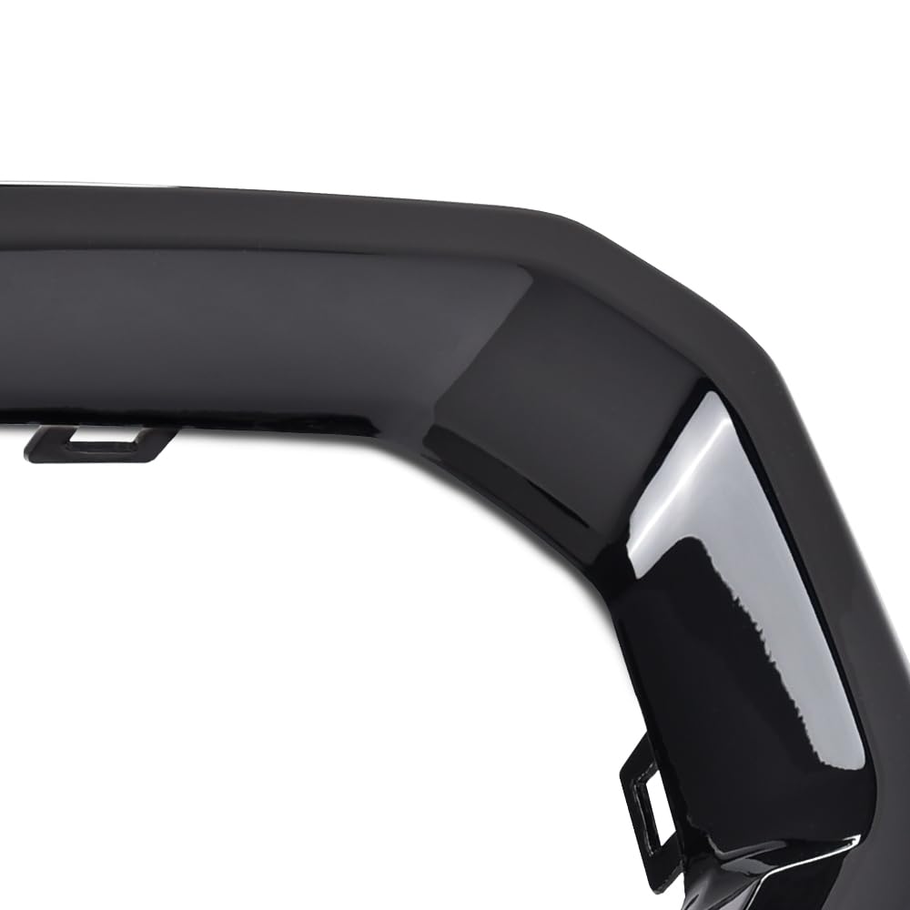 G-PLUS Front Fog Light Outer Bezel Cover Set Compatible with GMC Sierra 2019 2020 2021