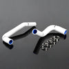 G-PLUS Silicone Radiator Hose Pipe Kit Compatible with Jeep Wrangler YJ/TJ 2.4L 4.2L 1987-2006 4.5mm Thickness 3-Ply Nylon Silicone White 2 PCS