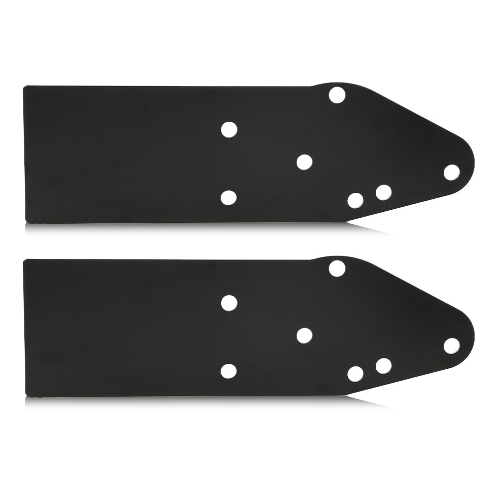 G-PLUS Front Bumper Steel Reinforce Mount Brackets Compatible with Jeep Cherokee XJ MJ 1984-2001