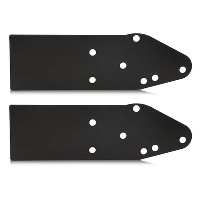 G-PLUS Front Bumper Steel Reinforce Mount Brackets Compatible with Jeep Cherokee XJ MJ 1984-2001