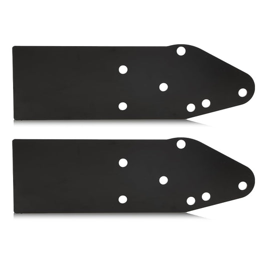 G-PLUS Front Bumper Steel Reinforce Mount Brackets Compatible with Jeep Cherokee XJ MJ 1984-2001