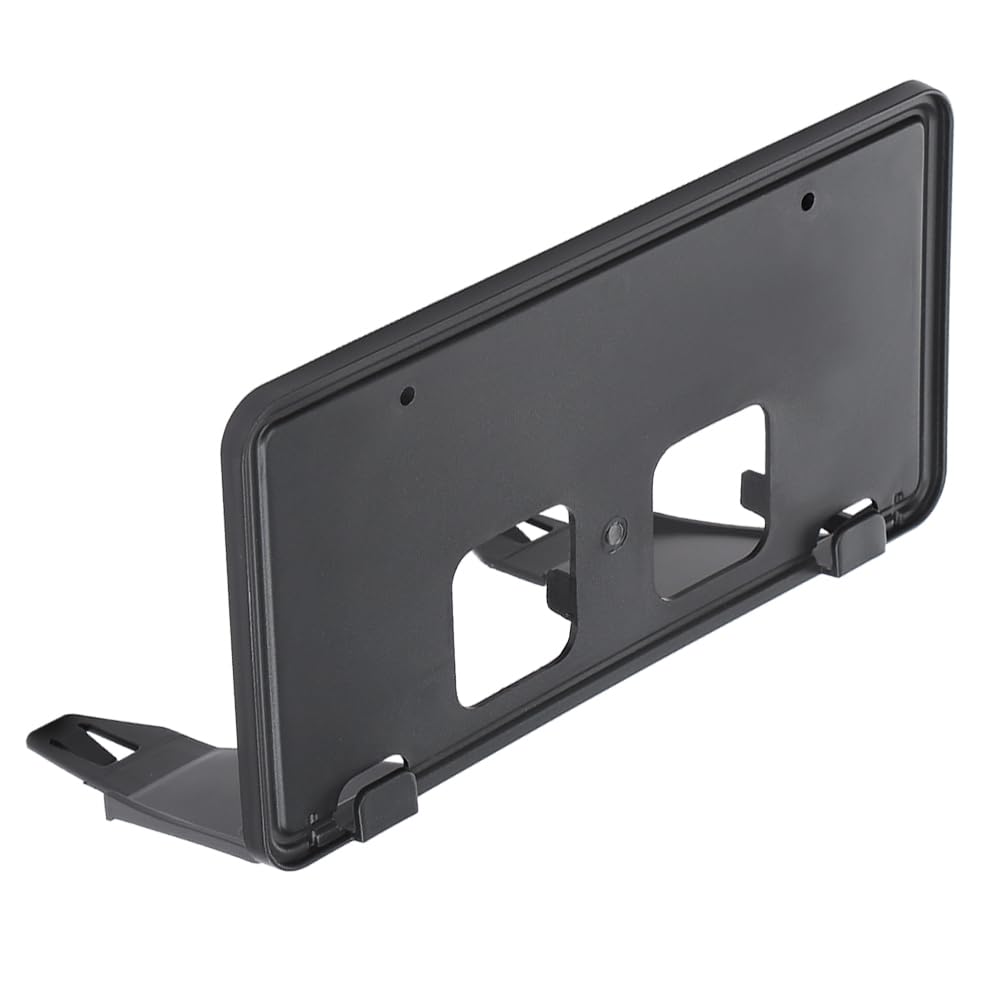 G-PLUS Front License Plate Bracket Compatible with Ford F250 F350 Super Duty 2020-2022 LC3Z-17A385-AB Black License Plate Holders Black