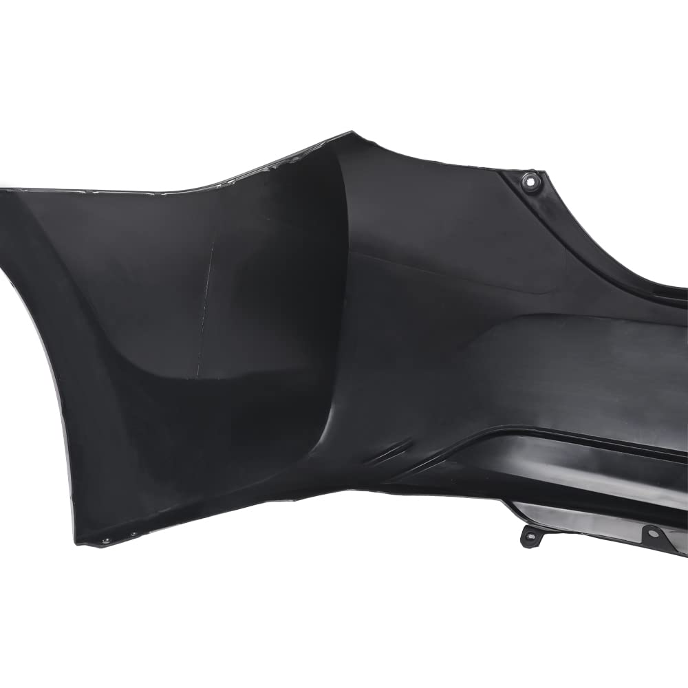 G-PLUS Rear Bumper Cover Compatible with Toyota Corolla Sedan (4-Door) 2014-2019, 11731135 5215902650 5215903901 615343611075 TO1100309, Black Primered