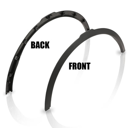 G-PLUS Fender Flares Compatible With 2012-2017 Land Rover Range Rover Evoque, Wheel Fender Arch Molding Trim Black Front Right Side LR027249, LR036052, LR040245, RO1291100, LR044278