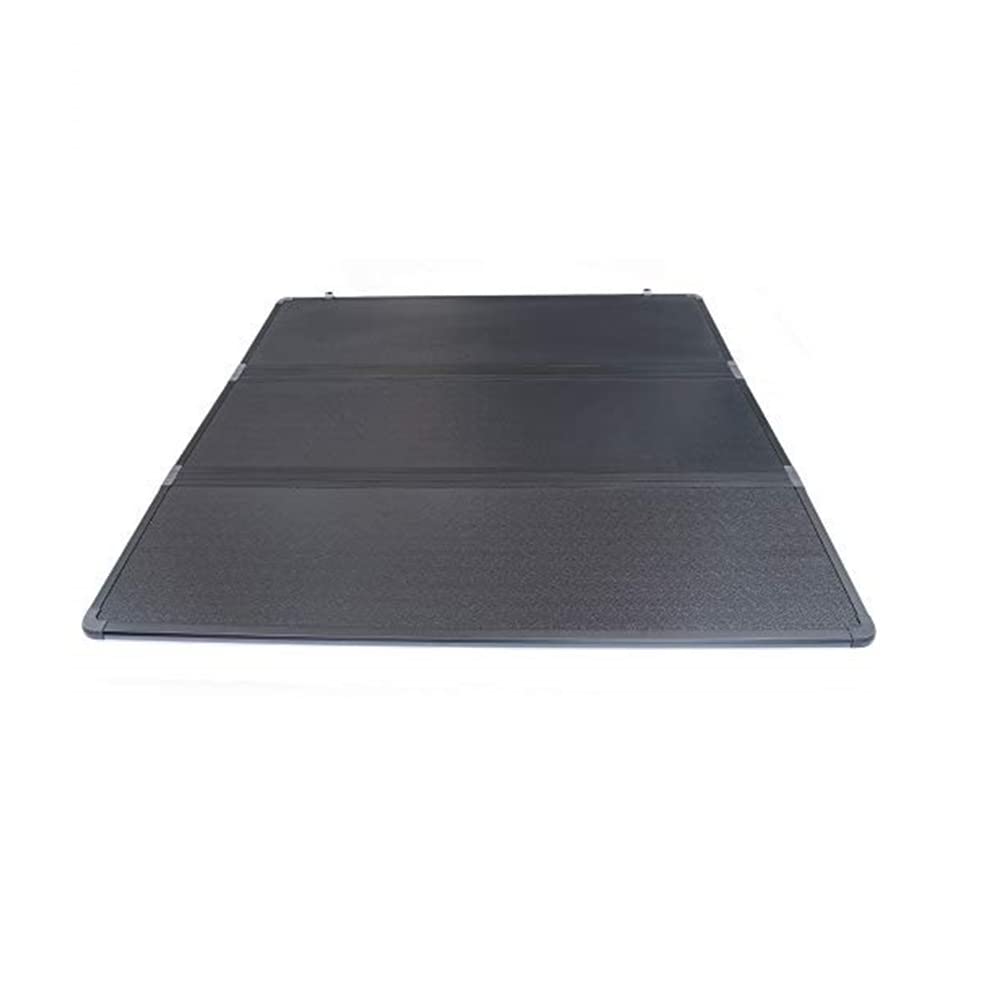 G-PLUS Hard Solid Tri-Fold Tonneau Short Bed Cover Compatible with 2004-2014 Ford F150 5.5ft