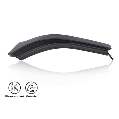 G-PLUS Black Front Right Side Bumper Trim Headlight Compatible with RAM 2500 3500 2010-2018 55372919AD