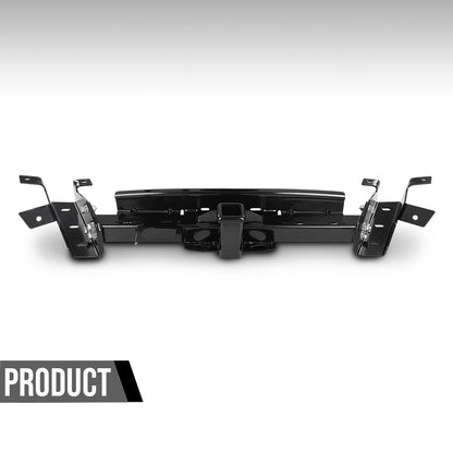 G-PLUS Rear Bumper Reinforcement Compatible with Ford F150 2009-2014 Fit Models with Towing and Base Payload Package 9L3Z17D826B, FO1106362 Black
