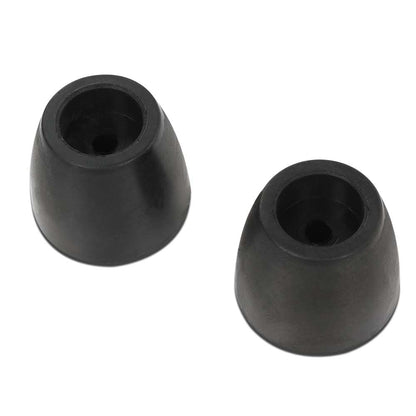 G-PLUS 2" Ramp Door Rubber Bumpers Stop Cone Round Bumper Replace Compatible with Cargo Trailer Ramp Doors Cone Rubber Bumper Stop Cone 2" Tall
