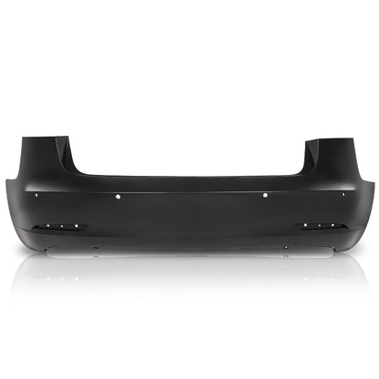 G-PLUS Rear Bumper Cover Compatible with Tesla Model 3 2017 2018 2019 2020 2021 2022 w/Sensor Holes, 1108905S0A, TA1100100, Black