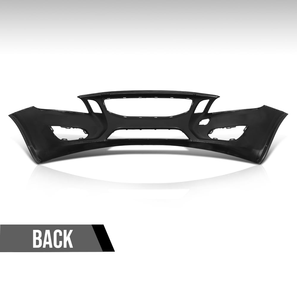 G-PLUS Front Bumper Cover Fascia Compatible with Volvo S60 T5 2012-2013 / T6 2011-2013 398025015, VO1000200 Black