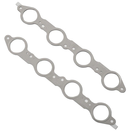 G-PLUS Exhaust Manifold Gasket Set 12617944 Multi-Layer Steel Header Compatible with All LS Series Engines (Except LS7) LS1 LM7 LR4 LQ4 LS6 LQ9 LM4 LH6 LY6 LC9 LFA LH8 LMG LS3