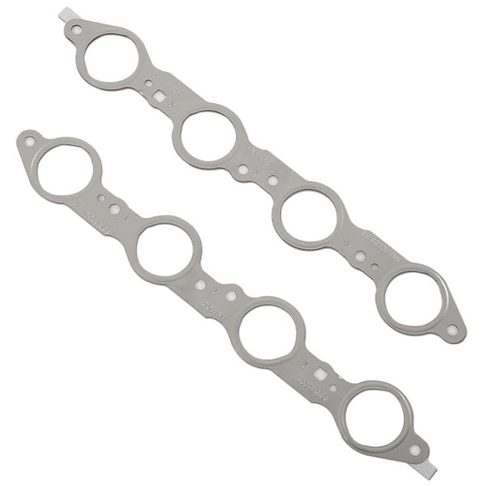G-PLUS Exhaust Manifold Gasket Set 12617944 Multi-Layer Steel Header Compatible with All LS Series Engines (Except LS7) LS1 LM7 LR4 LQ4 LS6 LQ9 LM4 LH6 LY6 LC9 LFA LH8 LMG LS3