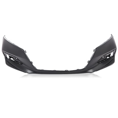G-PLUS Front Bumper Cover Compatible with Honda Accord Sedan 2018 2019 2020 w/o Sensor Holes, HO1000314, 04711TVAA00ZZ, Primed Black