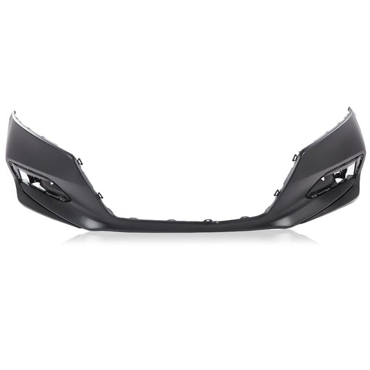 G-PLUS Front Bumper Cover Compatible with Honda Accord Sedan 2018 2019 2020 w/o Sensor Holes, HO1000314, 04711TVAA00ZZ, Primed Black