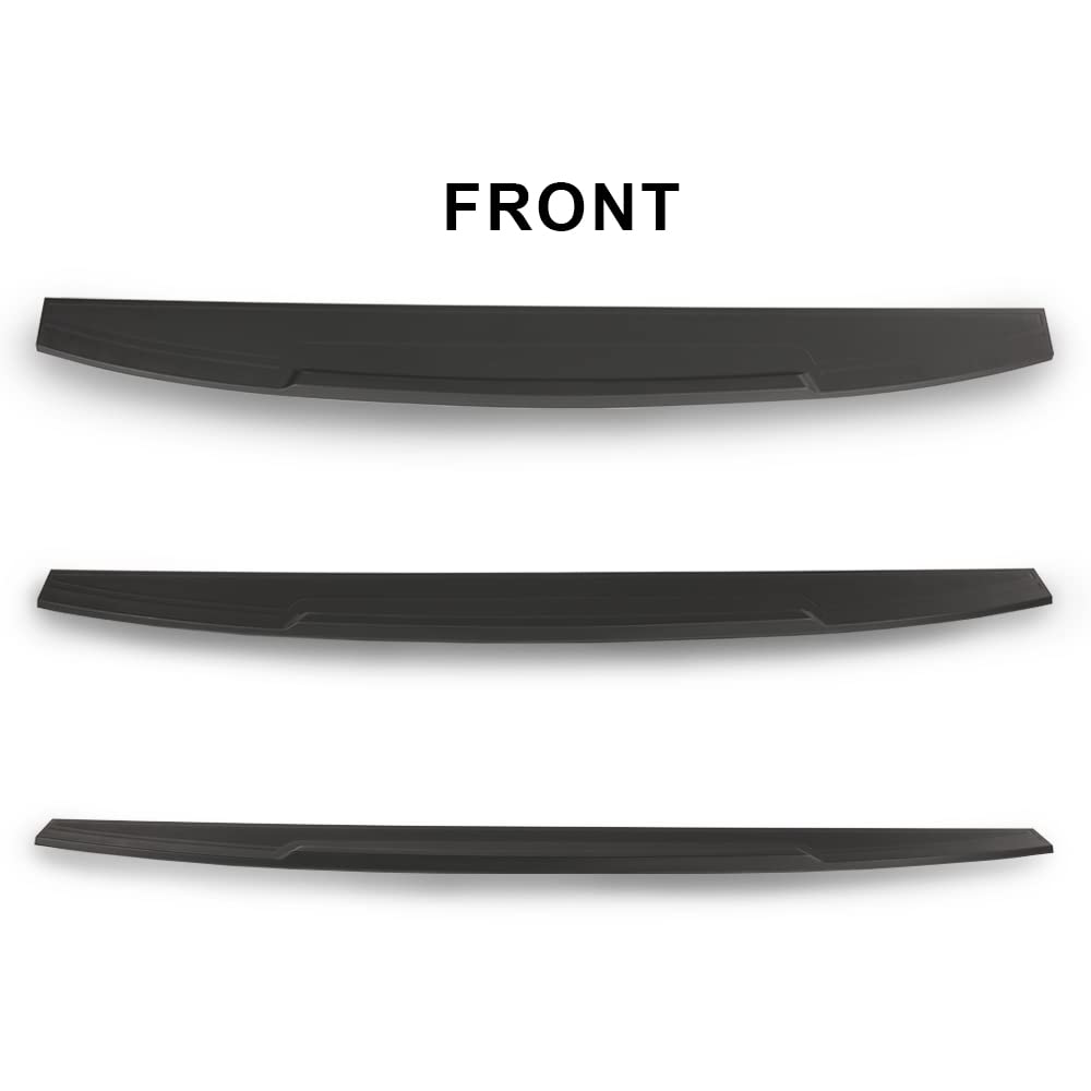 G-PLUS Replacement Tailgate Cap Protector Compatible with 2019-2021 Chevy Silverado 1500 GMC Sierra 1500 Rear Tailgate Molding Cap Spoiler Tailgate Molding Trim-GM1904116, 84493626
