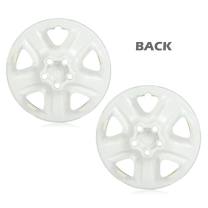 G-PLUS 17 inch Hubcap Wheel Covers for Cars, 2pcs Wheel Chrome Skin Hub Cap Covers Compatible with Toyota RAV4 2006-2011, Toyota RAV4 2012 (Gasoline)