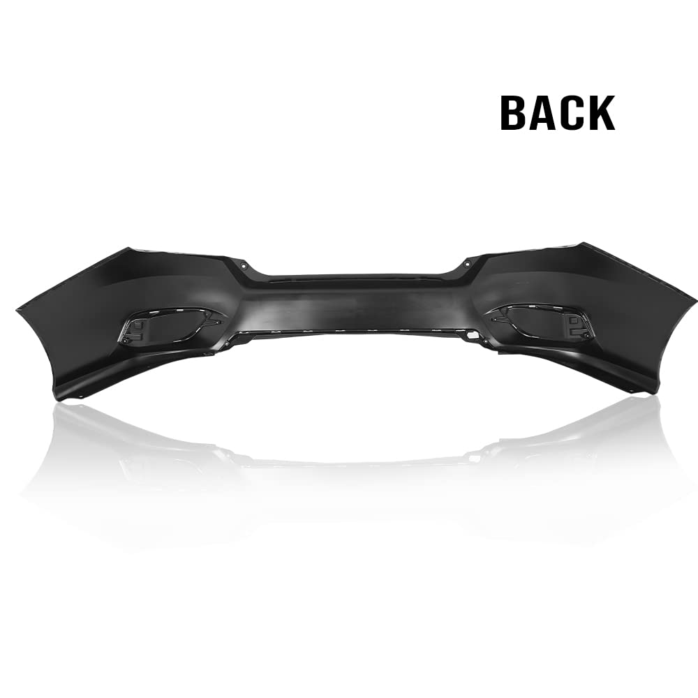 G-PLUS Rear Bumper Cover Compatible with Honda Civic Sedan 2016 2017 2018 2019 2020, 04715TBAA00ZZ, HO1100296, Primed Black