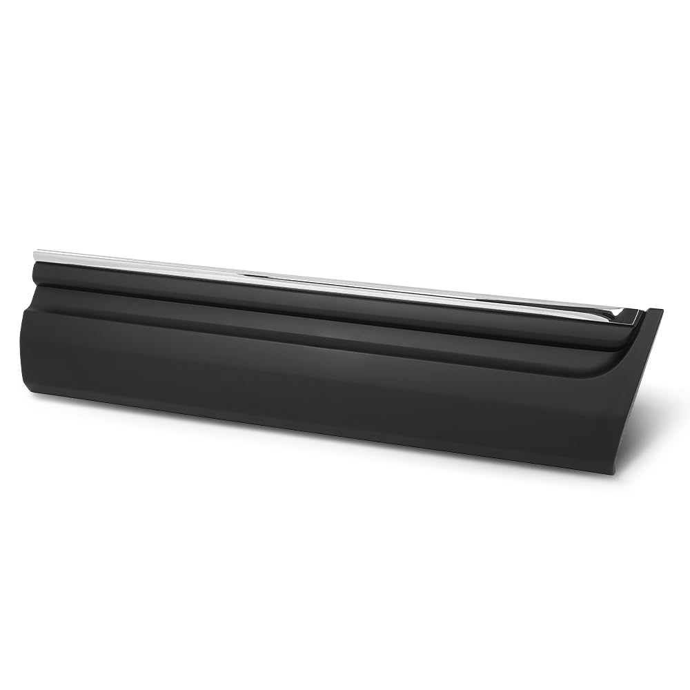 G-PLUS Front Right Lower Door Molding W/Silver Trim, Compatible with Ford Explorer 2011-2015, Passenger Side, BB5Z7820878BA, FO1305111
