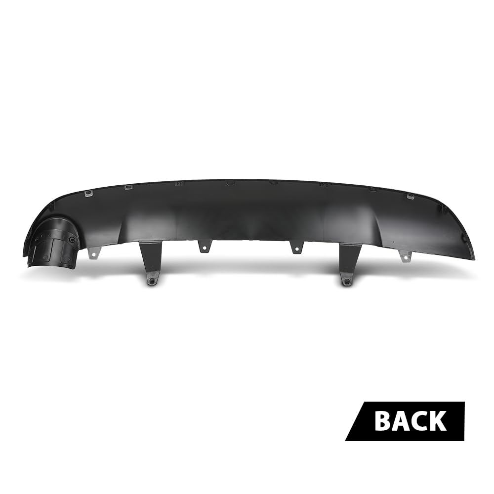 G-PLUS Rear Lower Bumper Valance Compatible with Toyota RAV4 Adventure/Platinum 2017-2018,Fit Toyota RAV4 (submodel: LE, Limited, SE, XLE) 2016-2018 524530R010, TO1195107 Black