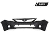 G-PLUS Primed Front Bumper Cover Fascia Compatible with Toyota Corolla Base CE L LE 2011 2012 2013, 5211903901, TO1000372, Black