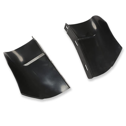 G-PLUS Rear Bumper Quarter Panel Fillers Kit Compatible With Chevy Caprice/Impala 1986-1990 ABS Plastic- Primed,Black