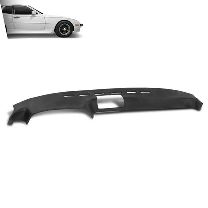 G-PLUS TPE Dash Cover Compatible with Porsche 944 1983-1985 Fit Porsche 924 1977-1988 Black