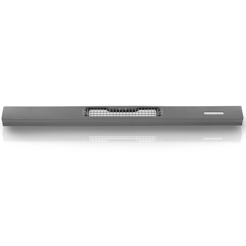 G-PLUS Upper Dash Defrost Vent Bezel Trim Panel Compatible with Jeep Wrangler TJ 1997-2006 55037036 Mist Grey