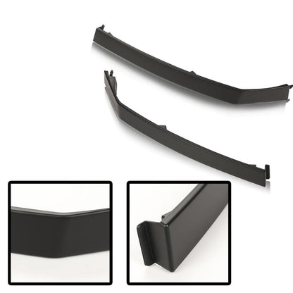 G-PLUS Headlight Molding Trim Lower Filler Set Compatible with 2004-2015 Nissan Armada Titan QX56,622357S300,622347S300 Pair Driver & Passenger Side