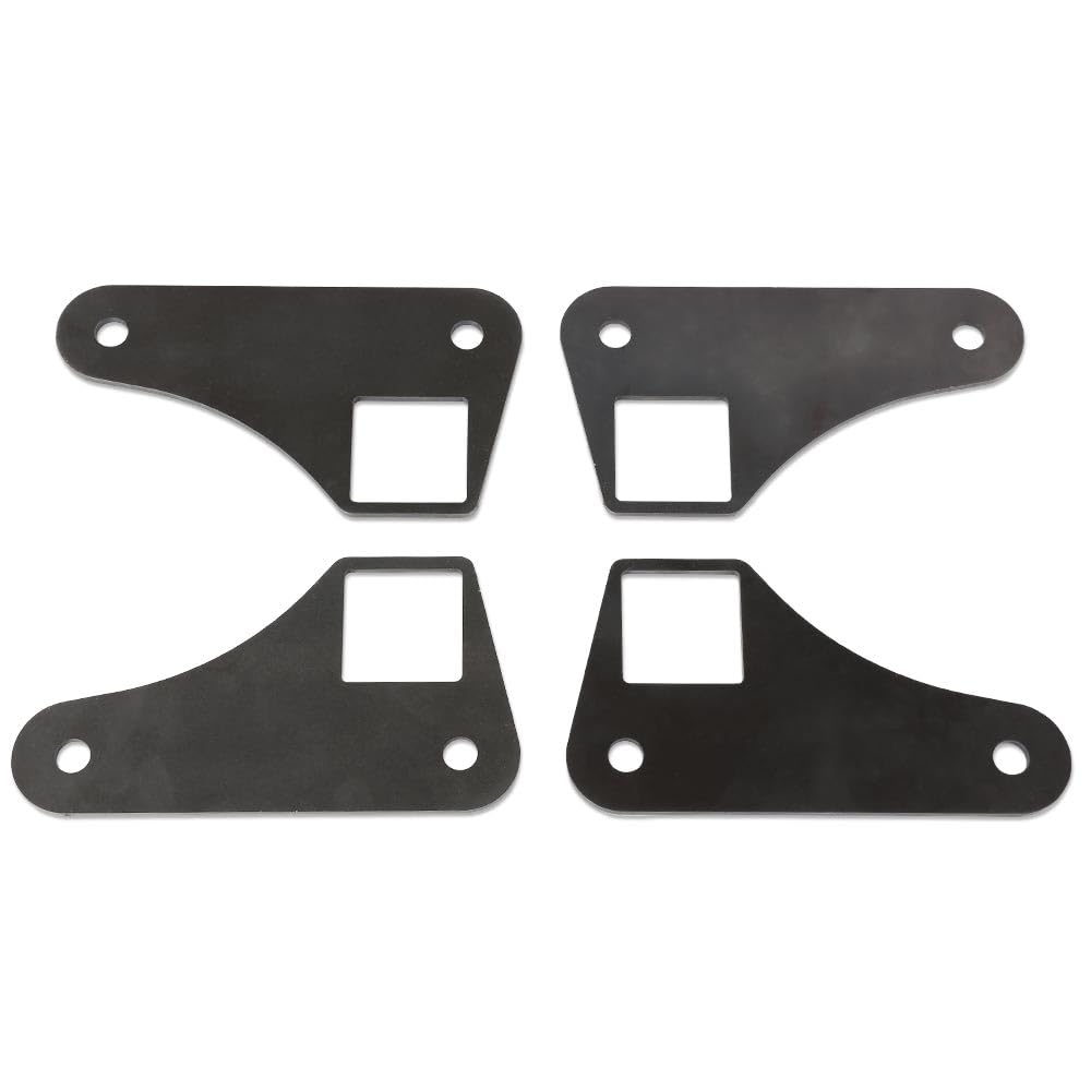 G-PLUS Square Tubing Air Ride Brackets Ladder Bar Mounting Parallel 4 Link Tabs 2"