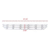 G-PLUS Grille Insert Chrome Snap On Front Lower Compatible With Chevy Silverado 1500 2016-2018 Chrome Inserts Grille
