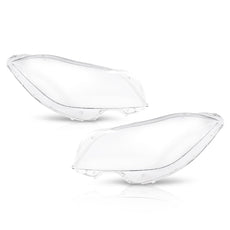 G-PLUS Headlight Lens Cover for Benz CLS W218 CLS350 CLS500 CLS550 2010-2014 Clear