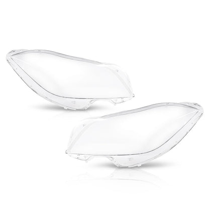 G-PLUS Headlight Lens Cover Compatible with Benz CLS W218 CLS350 CLS500 CLS550 2010 2011 2012 2013 2014 Left & Right Front Headlamp Lens Cover Clear