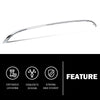 G-PLUS Front Center Bumper Trim Compatible with Chrysler 200 (submodel: C, Limited, LX, S) 2015-2017 68203029AB CH1044120 Chrome